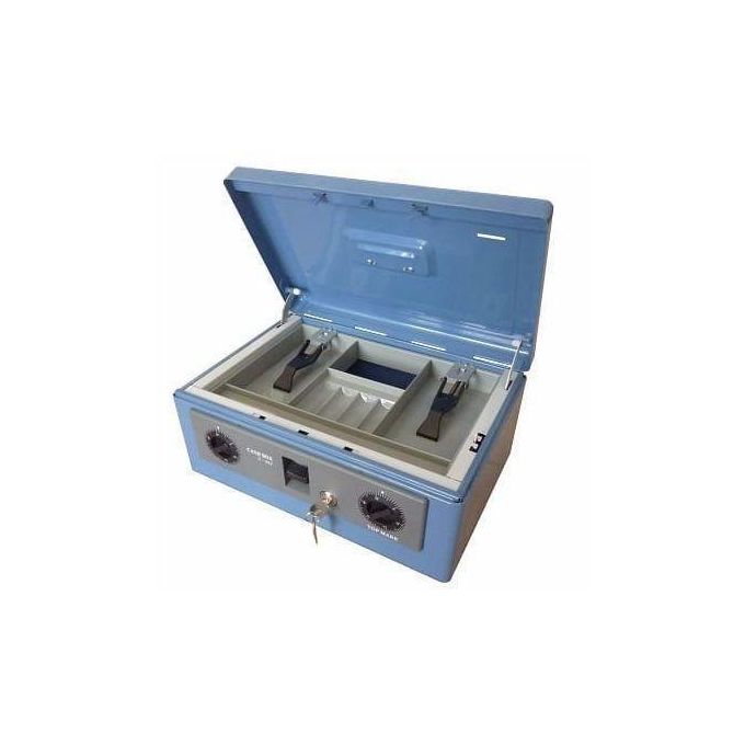 Cash box with combination lock